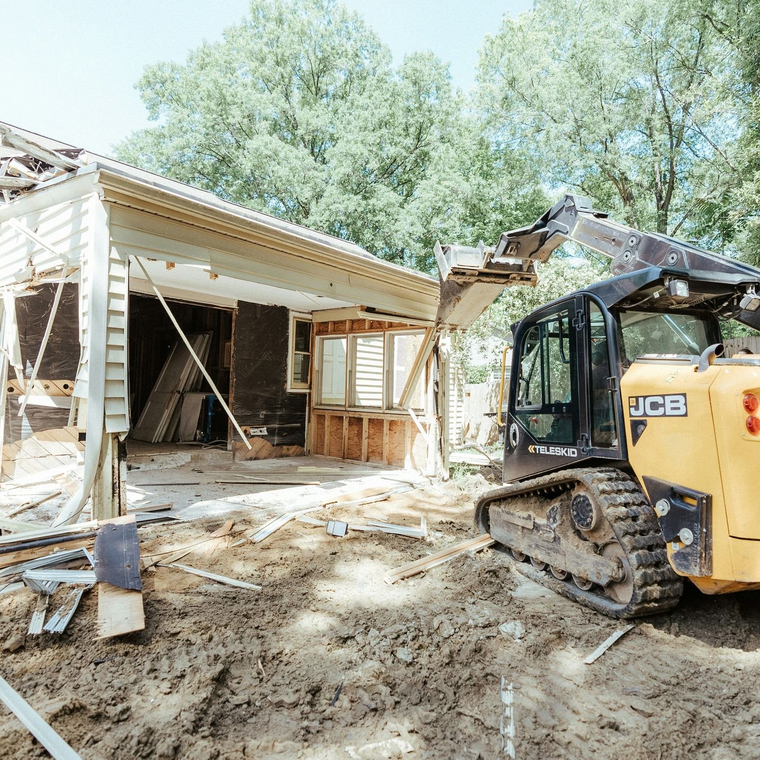Interior of apartment during on the renovation and construction