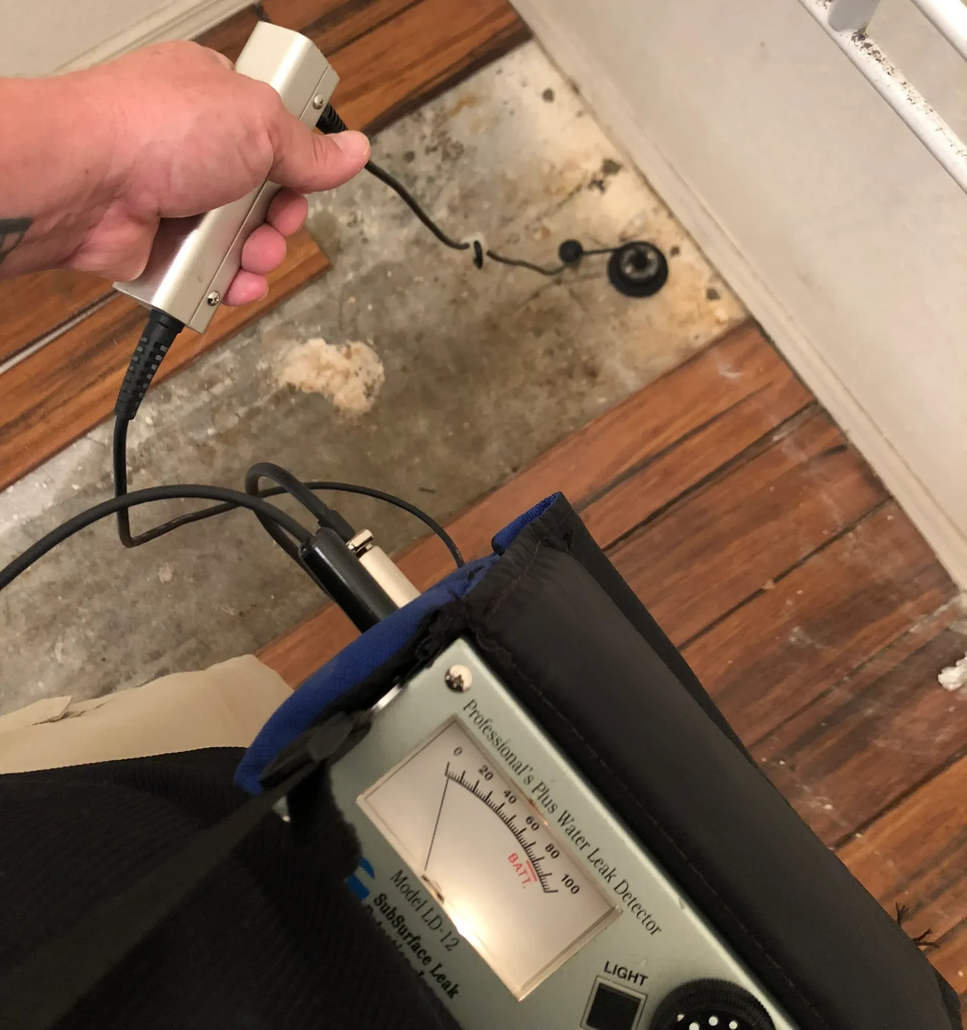 Slab Leak Detection and Repair